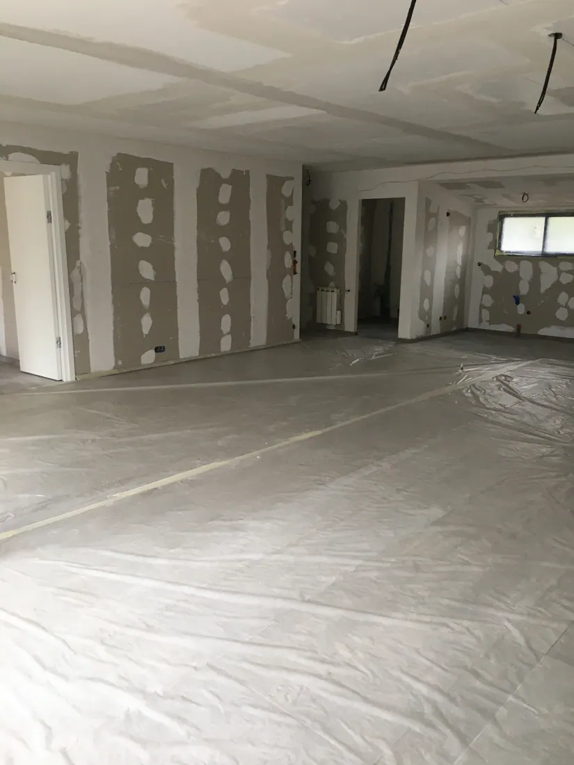 Travaux de préparation intérieure